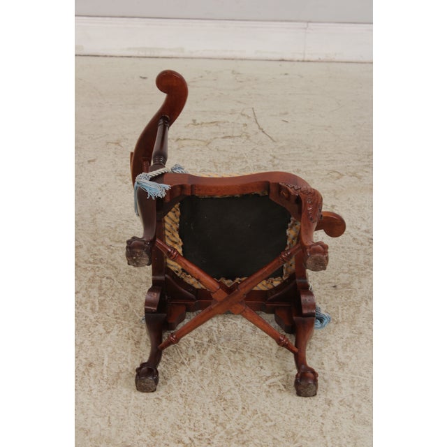 Chippendale Ball & Claw Mahogany Childs Side Chair For Sale - Image 18 of 18