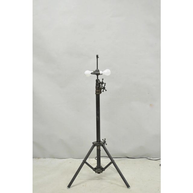 Thomas O'Brien Studio Tri 53 Inch Bronze Finish Floor Lamp by Visual Comfort For Sale - Image 18 of 18
