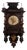 Vintage Junghans Wall Clock in Walnut, 1920s For Sale