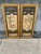 Style of neoclassical Vintage pair of Neoclassical (style) wall panels featuring opposing birds in their cages surrounded...