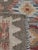 Vintage 1970s Afghan Maimana Kilim Rug – Rust, Mustard Gold, Burgundy & Dusty Blue – 4’ X 6’ For Sale - Image 4 of 6