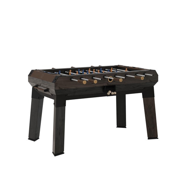 Chesterfield Foosball Table by Wood Tailors Club For Sale - Image 4 of 17