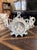 Selling this Vintage/Antique Bisque Planter featuring cherubs and flowers. I cannot find a marking to identify the brand,...