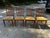 1970s Fluted Neoclassical Design Dining Chairs Entertaining Style- Set of 4 For Sale - Image 10 of 12