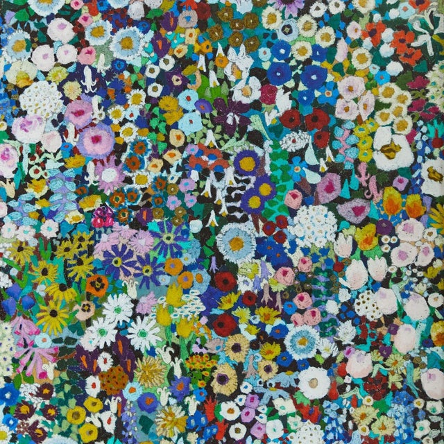 English House of Hackney Woodstock Wallpaper - Meadow, Sample For Sale - Image 3 of 5