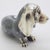 Metal Vintage Italian Genuine Silver Dachshund Figurine by Saturno, 1980s For Sale - Image 7 of 12