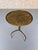 Gold Spanish Iron Drinks Table With Dark Gold Patina For Sale - Image 8 of 13