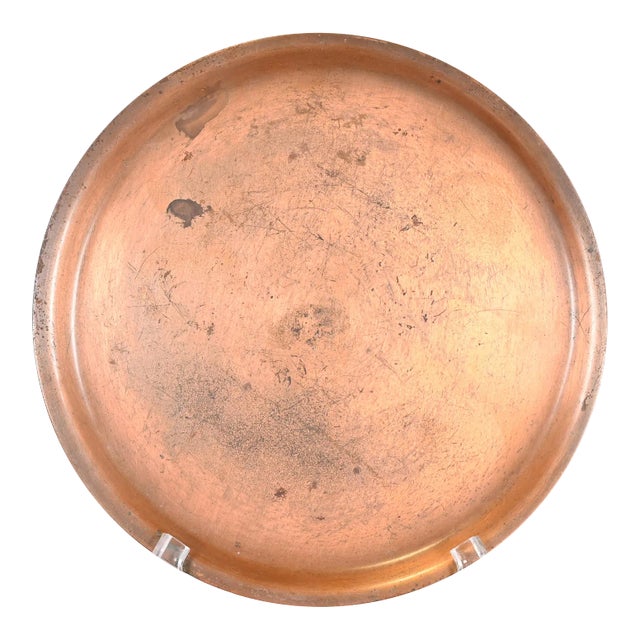 Roycroft Arts & Crafts Copper Charger Plate or Tray, Circa 1900 For Sale