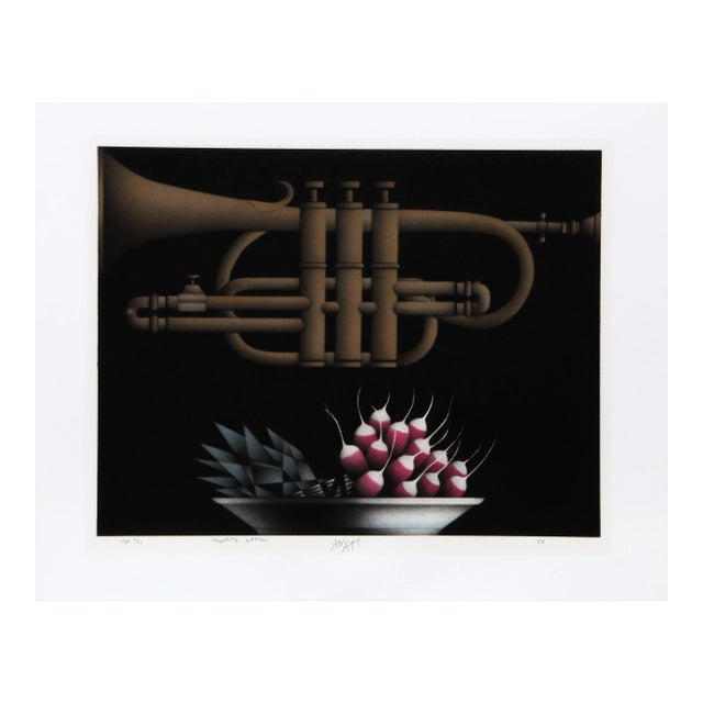 Mario Avati, Grandeur Nature, Mezzotint For Sale