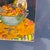 1960s Vintage Mixed Media Persan Painting For Sale - Image 4 of 7