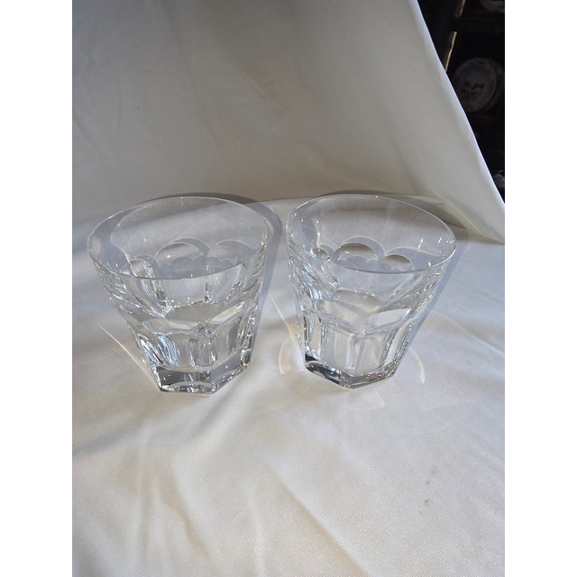 1960s Pair of Baccarat Harcourt Glasses For Sale - Image 11 of 13