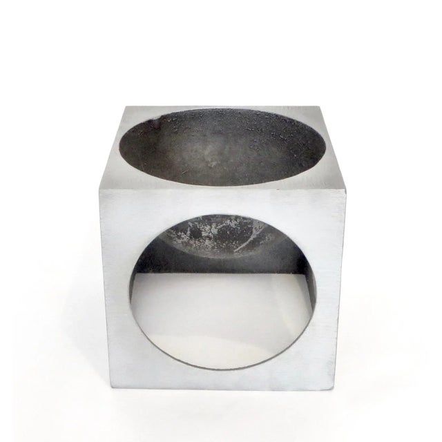 Black Lorenzo Burchiellaro Cast Aluminum Sculpture For Sale - Image 8 of 13