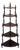 Early 20th Century, Victorian, Five-Tier, Mahogany, What-Not Display Shelf, Turned Spindle Supports, Stick and Ball Detailing, Corner Etagere For Sale