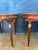 French Louis XVI Style Marquetry Side Tables, 1940, Set of 2 For Sale - Image 12 of 14