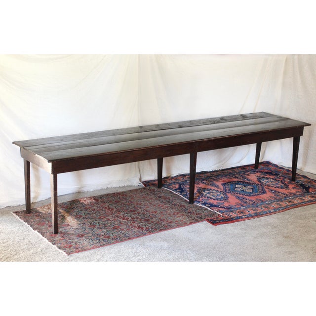 Very Large Antique Farmhouse or Harvest Table For Sale - Image 18 of 18