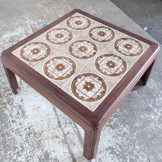 Mid-Century Teak and Tiled Coffee Table from G-Plan For Sale - Image 9 of 12