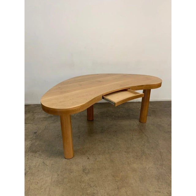 Mid-Century Modern CURVAS Upgrade Edition- three leg solid white oak For Sale - Image 3 of 13