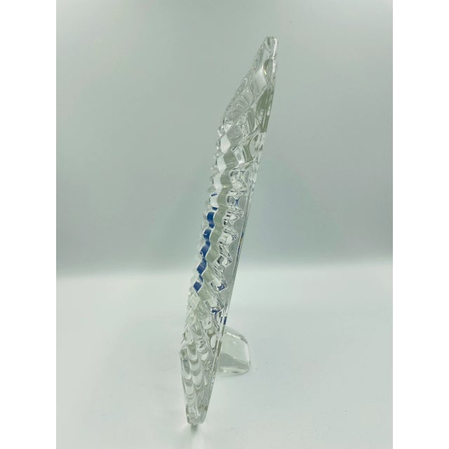 Contemporary 1990s Marquis by Waterford Crystal "Easton" Pattern Photo Frame For Sale - Image 3 of 10