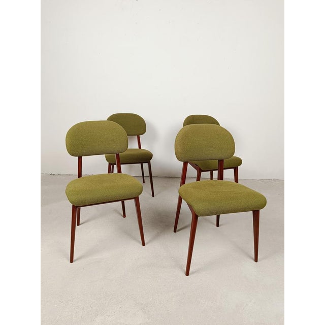 Carlo Hauner Mid-Century Italian Chairs attributed to Carlo Hauner and Martin Eisler, 1960s, Set of 4 For Sale - Image 4 of 18