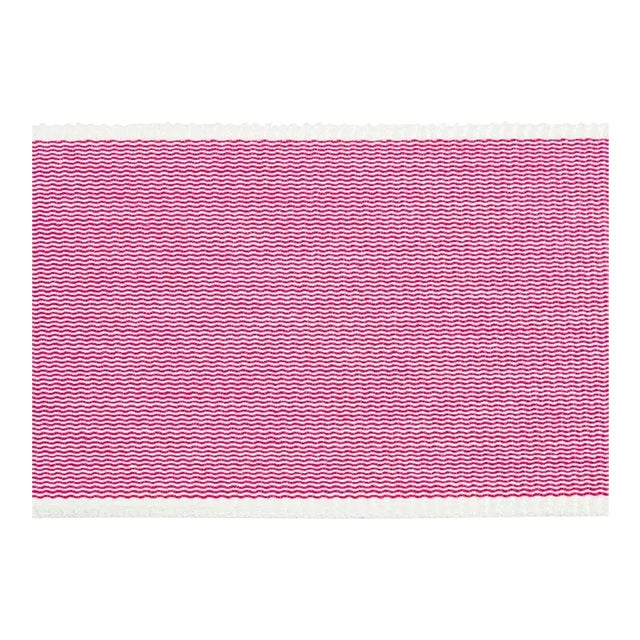 Sample - Schumacher Sandpiper Tape in Pink For Sale