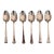 Tiffany "Windham" Sterling Silver Dessert Spoons, 6 Pieces For Sale