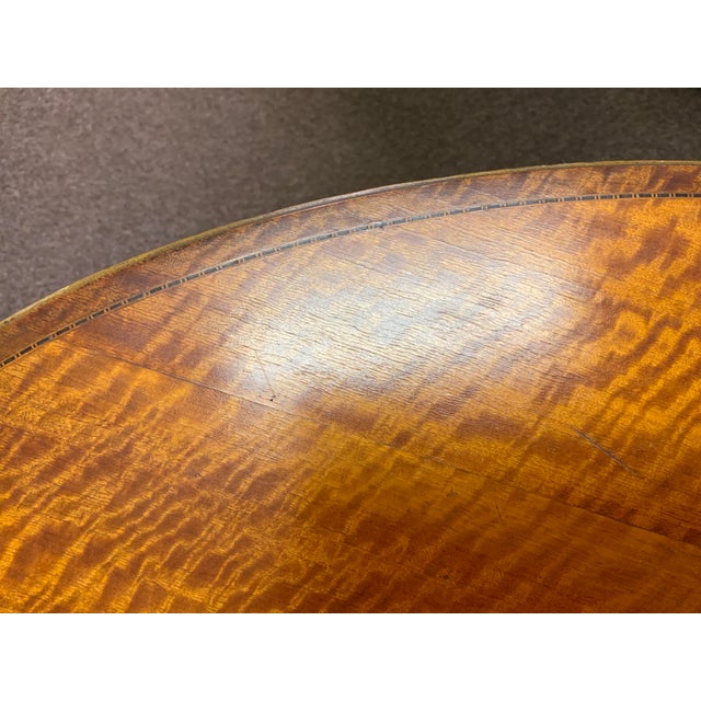 Early 20th Century Early 20th Century Satinwood English Edwardian Table For Sale - Image 5 of 15