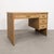 Boho Chic desk featuring a bamboo structure and panels covered with woven rattan. The piece includes four drawers with...