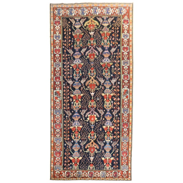 Early 20th Century Beautiful Persian Bakhtiari Gallery Size Rug For Sale - Image 15 of 18
