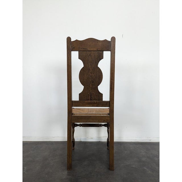Brutalist Chairs attributed to Dudouyt, Set of 6 For Sale - Image 6 of 7