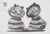 Laszlo Tibay, Chatons complices, Ink & Wash Drawing For Sale - Image 6 of 6
