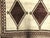 Boho Chic Vintage Vintage Handmade Persian Gabbeh Rug Featuring an Undyed Wool Field With a Geometric Diamond Lattice Pattern. 4'x 7'8" For Sale - Image 3 of 15