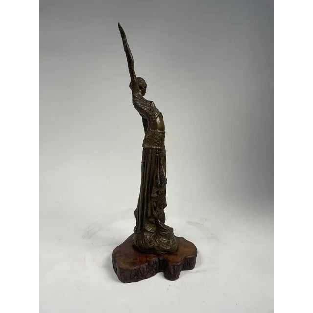 Bronze & Air Air Ballerina Liberty, 1920s For Sale - Image 6 of 10