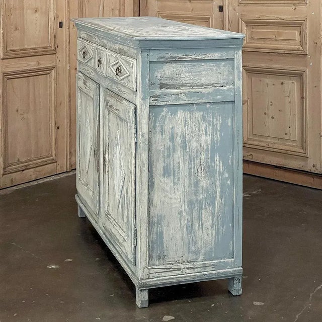 18th Century Swedish Gustavian Period Painted Buffet For Sale - Image 4 of 13