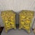 Early 20th Century Early 20th Century Venetian Style Chartreuse Chinoiserie Cabinets / Nightstands - A Pair For Sale - Image 5 of 16