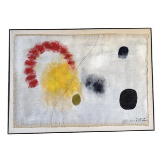 Marcus, Abstract Composition, 2015, Oil Painting on Canvas, Framed For Sale