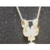 Vintage 2.55 Ct Diamond Solitaire Diamond 0.90 Ct Pendant in 14 K White Gold For Sale - Image 16 of 18