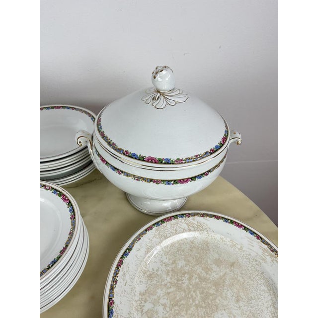 Italian Ceramic Dishes, 1890s, Set of 70 For Sale - Image 6 of 18