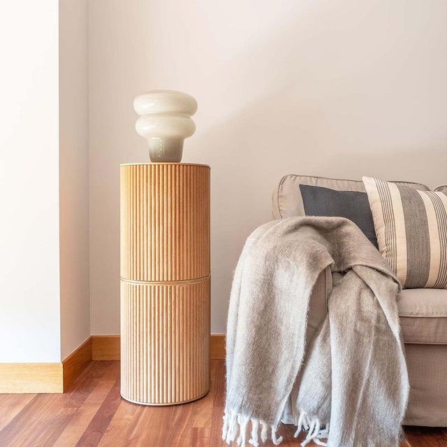 Duna Shifting Stool in Black by Woodendot For Sale - Image 13 of 14