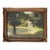 Early 20th Century Batwing Gilt Picture Frame & Folly Photograph For Sale