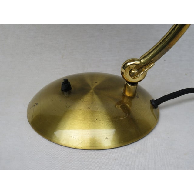 Metal Brass Desk Lamp from Hillebrand, 1930s For Sale - Image 7 of 14