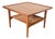 Kipp Stewart for Drexel Declaration Mid-Century Modern Walnut and Cane Two-Tier Coffee Table, 1961 For Sale