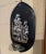This beautiful antique holy water stoup is a fine example of French religious artistry. Crafted in France circa 1920, the...