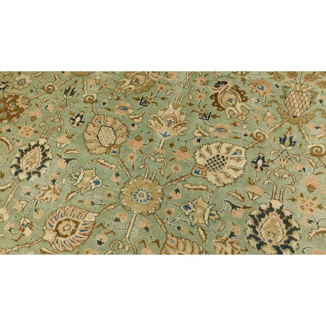 Antique Persian Tabriz Rug. 10'6"x 13'6" For Sale - Image 12 of 12