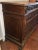 Brown European Walnut Carved Chest of Drawers For Sale - Image 8 of 10