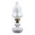 Vintage Waterford Crystal Electric Hurricane Table Lamp For Sale
