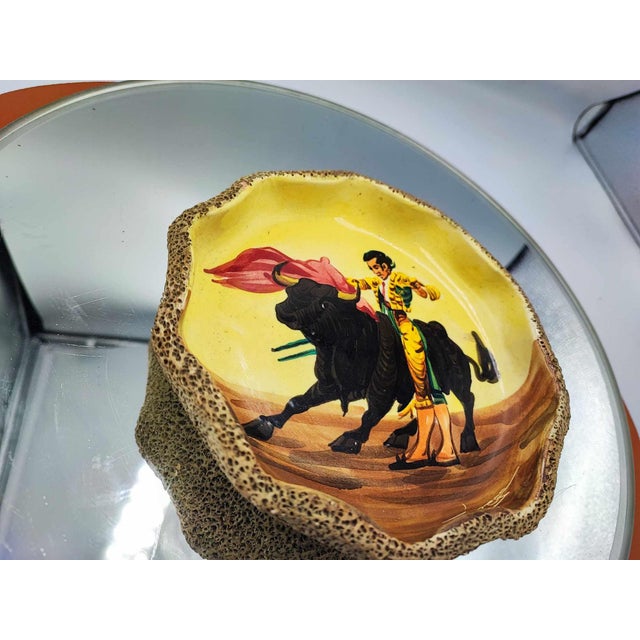 Vintage Ceramic Plate Matador, 1980s For Sale - Image 4 of 8