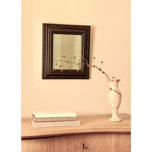 Flemish Baroque Mirror with Original Mercury Glass, in Very Good conditions. Designed before 1890