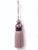 Pair of Dusty Mauve Luxury Key Tassels With Satin & Cut Velvet Details For Sale In New York - Image 6 of 14