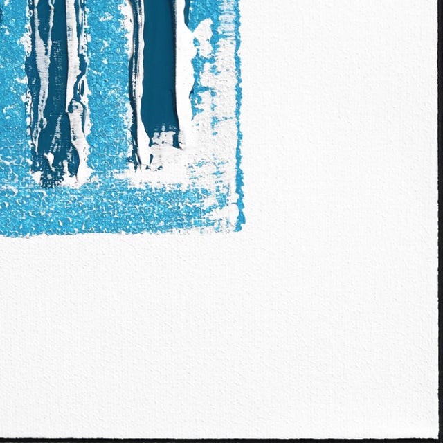 2010s "Water & Sky Spirits 19" Original Minimalist Artwork by Len Klikunas For Sale - Image 5 of 9