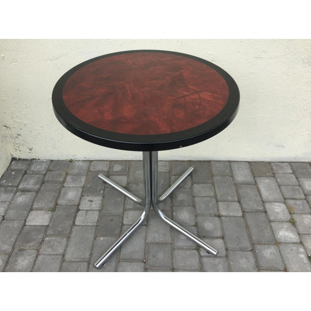 French Round Garden Table from SM, 1990s For Sale - Image 12 of 12
